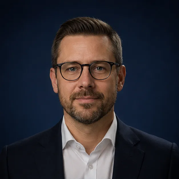 Paweł Nowak, właściciel sieci salonów okiennych, portret